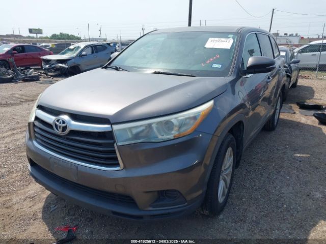 5TDZKRFH0GS177710 Toyota Highlander Le V6