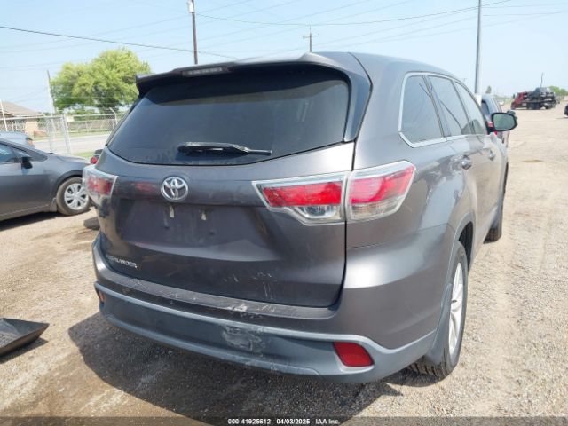 5TDZKRFH0GS177710 Toyota Highlander Le V6