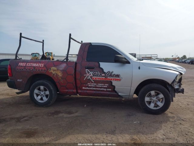 3C6JR6AG7JG204405 RAM 1500 Tradesman  4x2 6'4 Box