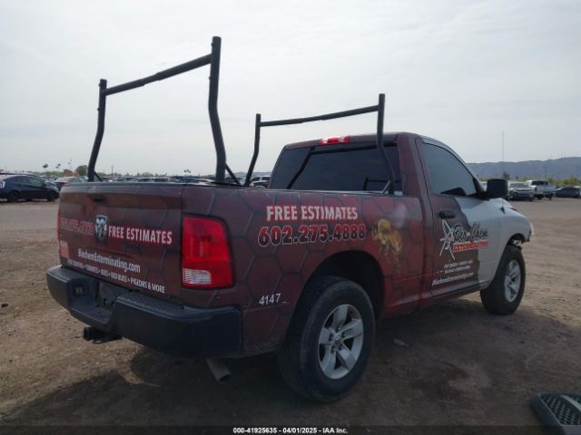 3C6JR6AG7JG204405 RAM 1500 Tradesman  4x2 6'4 Box
