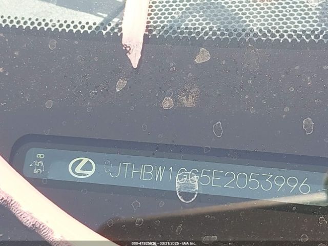 JTHBW1GG5E2053996 Lexus ES 300H
