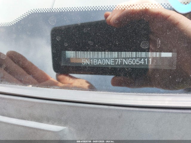 5N1BA0NE7FN605411 Nissan Armada Platinum
