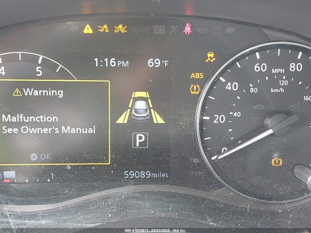 3N1CP5DV7ML491271 Nissan Kicks Sr Xtronic Cvt