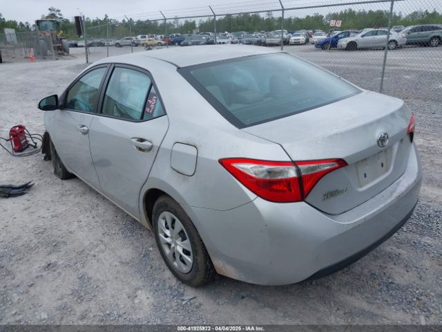 5YFBURHE2GP498770 Toyota COROLLA L