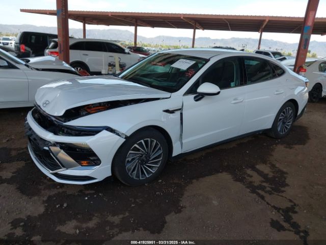 KMHL34JJ0SA108999 Hyundai Sonata Hybrid Sel
