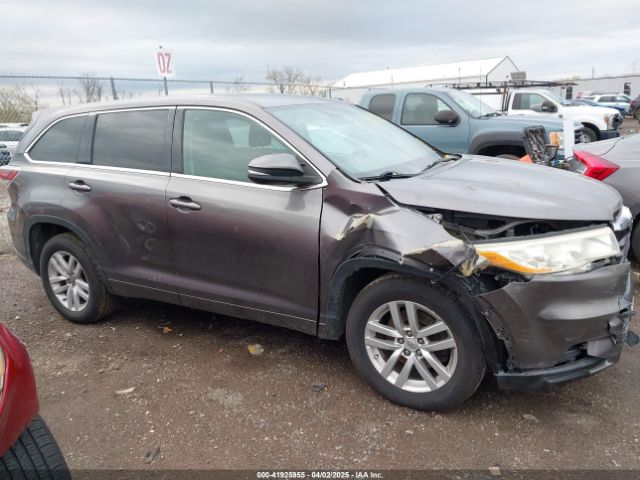 5TDZARFH8ES008504 Toyota Highlander Le