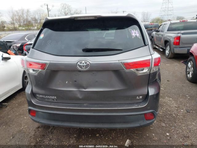 5TDZARFH8ES008504 Toyota Highlander Le