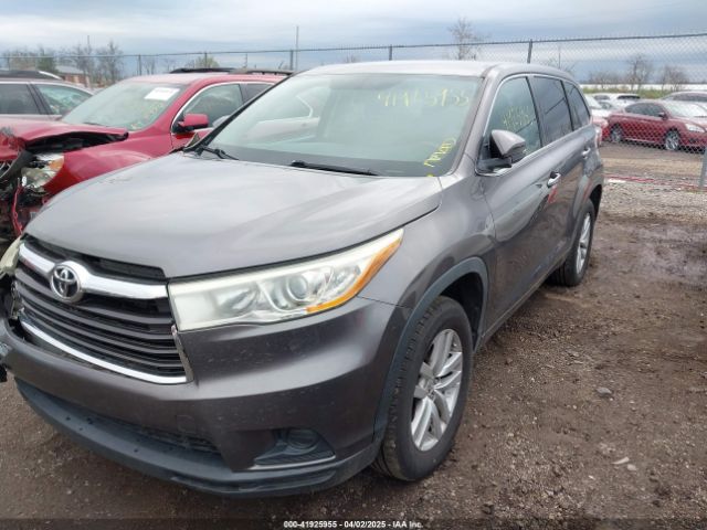 5TDZARFH8ES008504 Toyota Highlander Le
