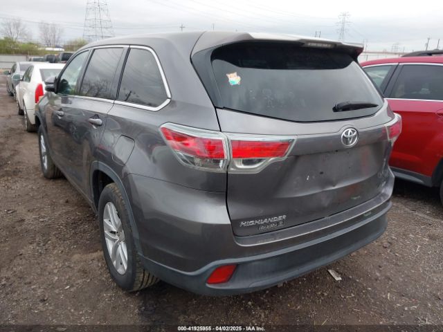 5TDZARFH8ES008504 Toyota Highlander Le