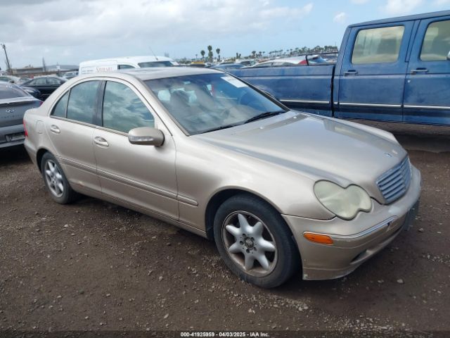 2003 MERCEDES-BENZ C 240 WDBRF61J43A446598