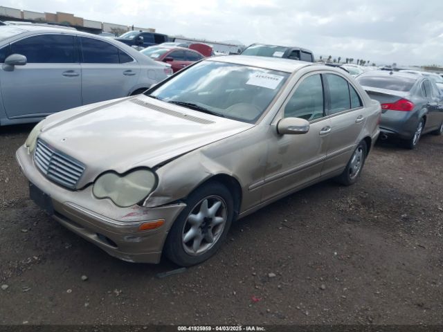 2003 MERCEDES-BENZ C 240 WDBRF61J43A446598 Photo 1