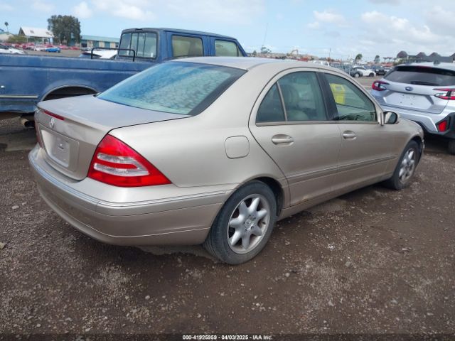 2003 MERCEDES-BENZ C 240 WDBRF61J43A446598 Photo 3