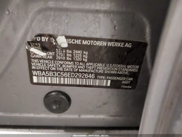 WBA5B3C56ED292646 BMW 535i Xdrive