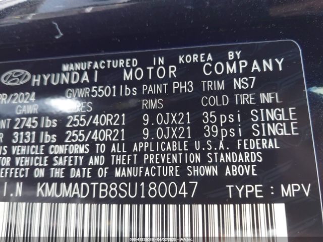 KMUMADTB8SU180047 Genesis Gv70 2.5t Awd