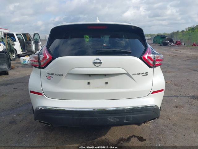 5N1AZ2MH8JN198087 Nissan Murano Platinum