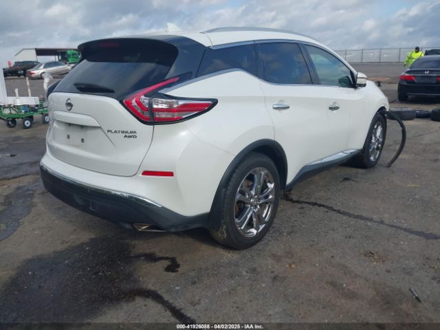5N1AZ2MH8JN198087 Nissan Murano Platinum