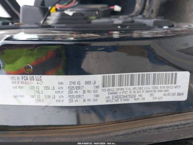 2C4RDGEG0HR755290 Dodge Grand Caravan Gt