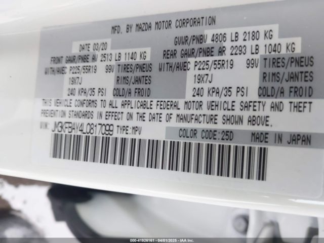 JM3KFBAY4L0817099 Mazda py turbo