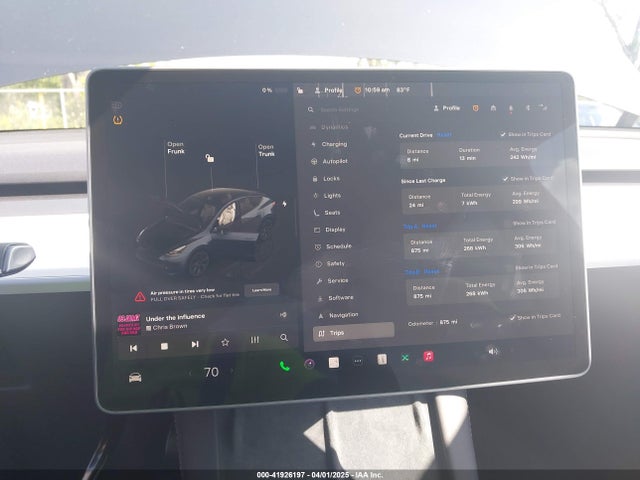 2025 TESLA MODEL Y 7SAYGDEE3SA361298 Photo 6
