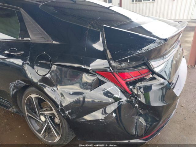 KMHLR4AFXNU239600 Hyundai Elantra N Line