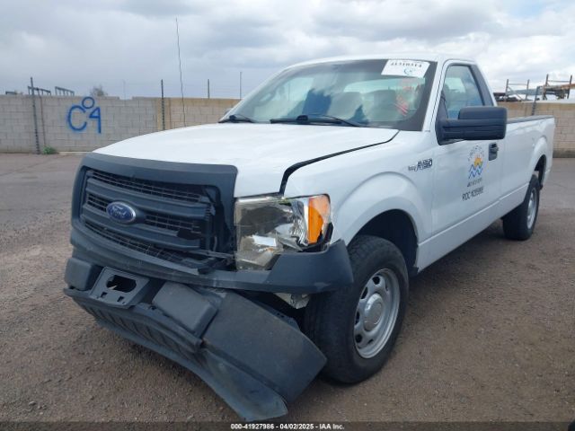 2014 FORD F-150 1FTMF1CM4EKE98669 Photo 1