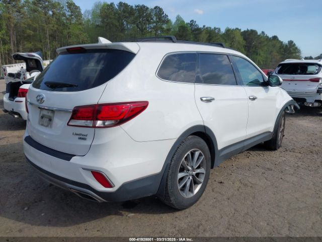 KM8SNDHF2HU250348 Hyundai Santa Fe Limited