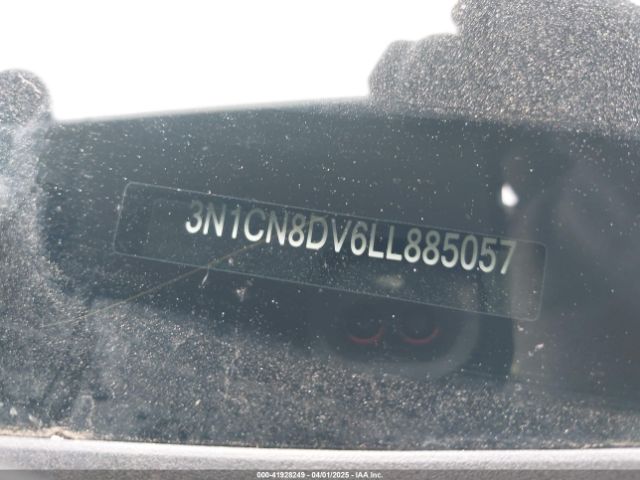 3N1CN8DV6LL885057 Nissan Versa S Xtronic Cvt