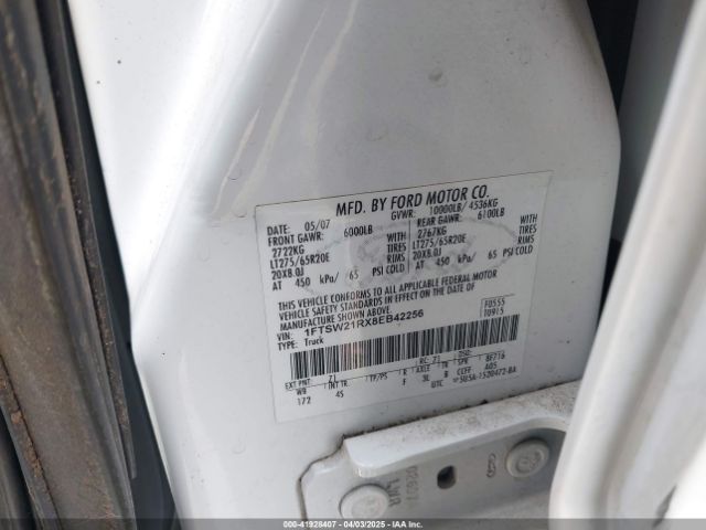 2008 FORD F-250 1FTSW21RX8EB42256 Photo 8