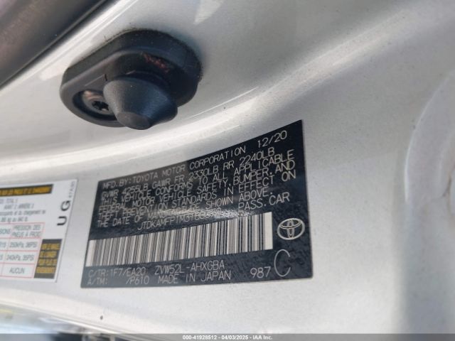 JTDKAMFP1M3180370 Toyota Prius Prime Xle
