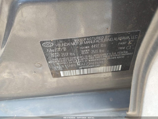 5NPE34AF7JH696982 Hyundai Sonata Sport
