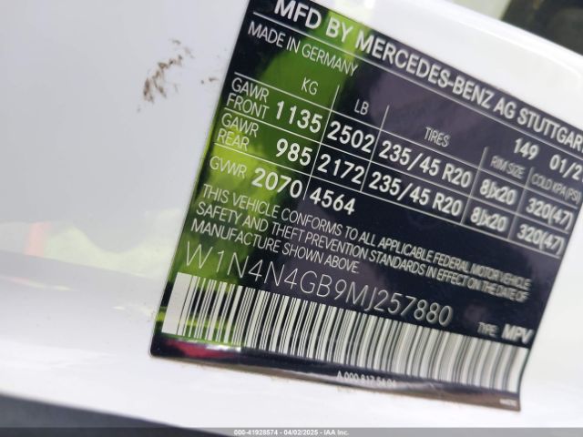 2021 MERCEDES-BENZ GLA 250 W1N4N4GB9MJ257880 Photo 8