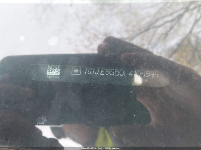 1G1JE5SB0F4109599 Chevrolet Sonic Ltz Auto