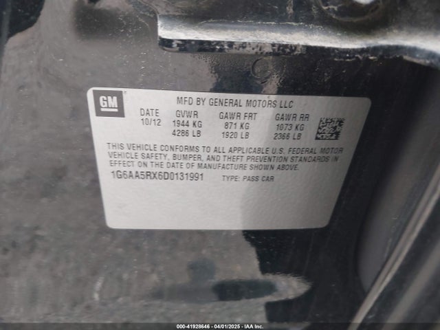 2013 CADILLAC ATS 1G6AA5RX6D0131991 Photo 8