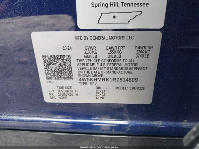 2024 ACURA ZDX 4W5KHMRK1RZ514609 Photo 8