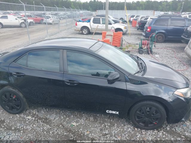 2T1BURHE9EC228478 Toyota COROLLA LE