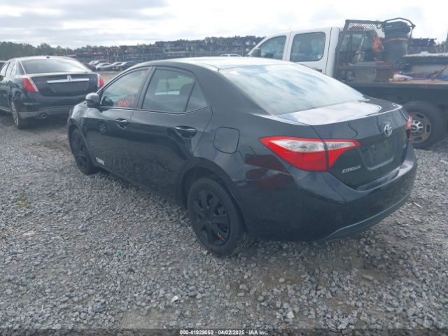 2T1BURHE9EC228478 Toyota COROLLA LE