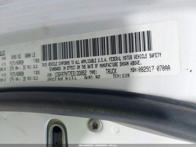 1C6RR7NT7ES133852 RAM 1500 Laramie