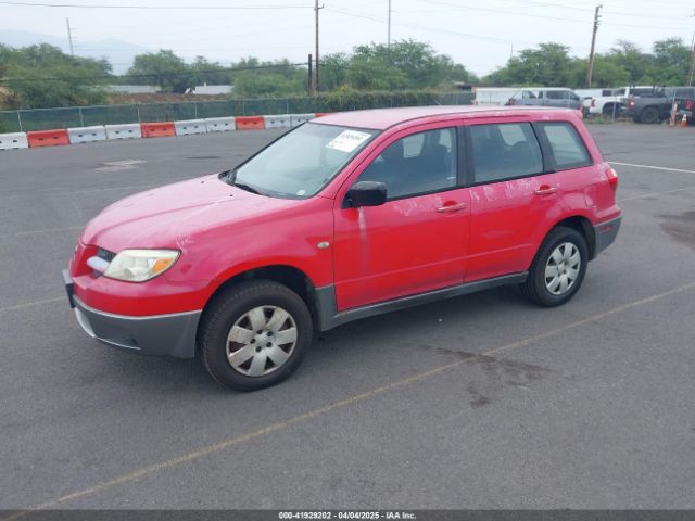 2005 MITSUBISHI OUTLANDER JA4LX31F85U043489 Photo 1