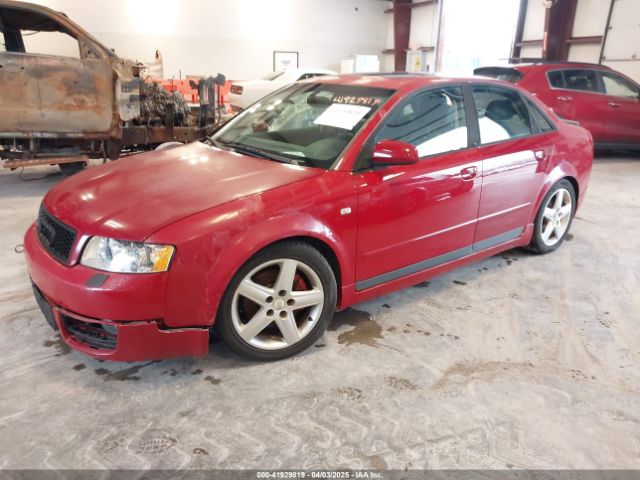 2002 AUDI A4 WAULT68E12A308375 Photo 1