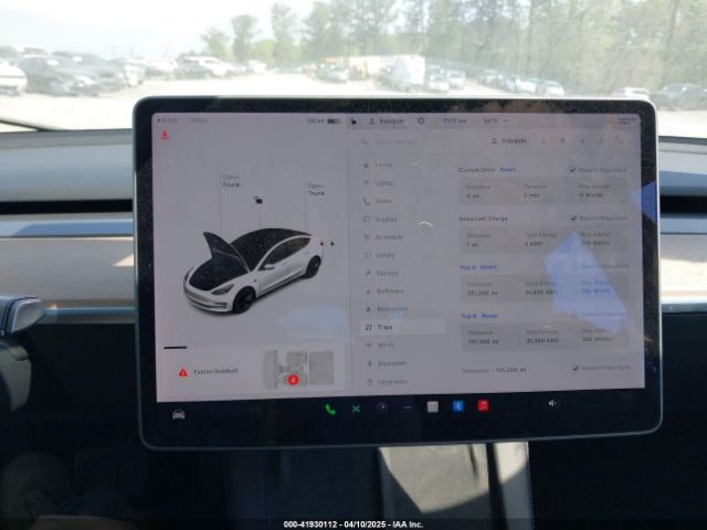5YJ3E1EA3MF076180 Tesla Model 3 Standard Range Plus Rear-wheel Drive