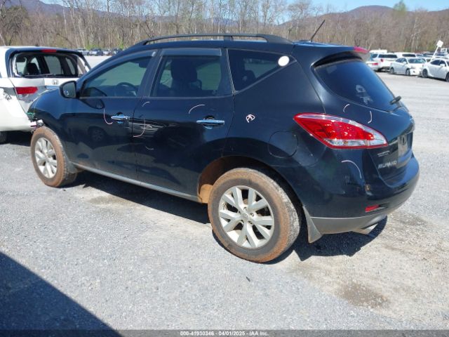 JN8AZ1MW2EW510180 Nissan MURANO SL