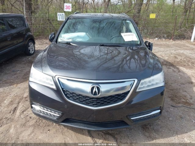 5FRYD4H82FB015049 Acura Mdx Advance Pkg W/entertainment Pkg