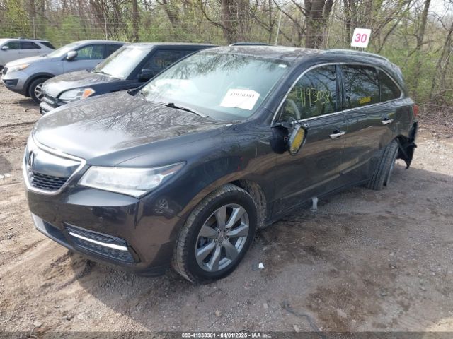 5FRYD4H82FB015049 Acura Mdx Advance Pkg W/entertainment Pkg