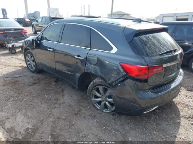 5FRYD4H82FB015049 Acura Mdx Advance Pkg W/entertainment Pkg