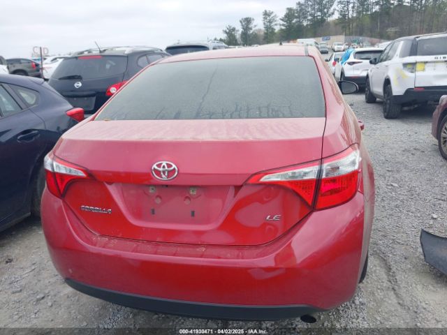 2T1BURHE9FC414412 Toyota COROLLA LE