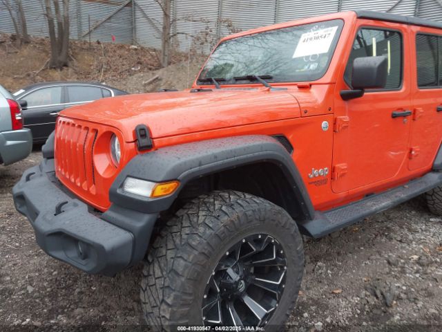1C4HJXDN4JW198045 Jeep Wrangler Unlimited Sport S 4x4