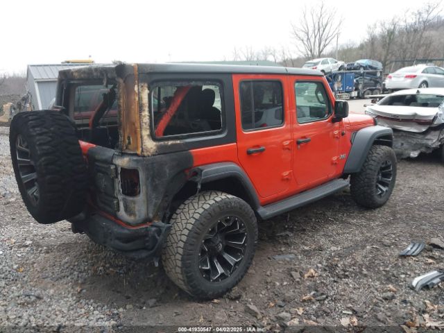1C4HJXDN4JW198045 Jeep Wrangler Unlimited Sport S 4x4