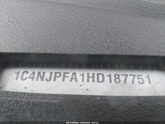 1C4NJPFA1HD187751 Jeep Patriot High Altitude Fwd