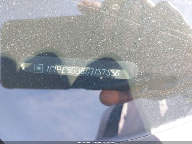 1G1PE5SB6G7137336 Chevrolet Cruze Limited 1lt Auto
