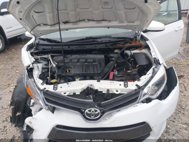 5YFBURHE5GP485592 Toyota COROLLA LE